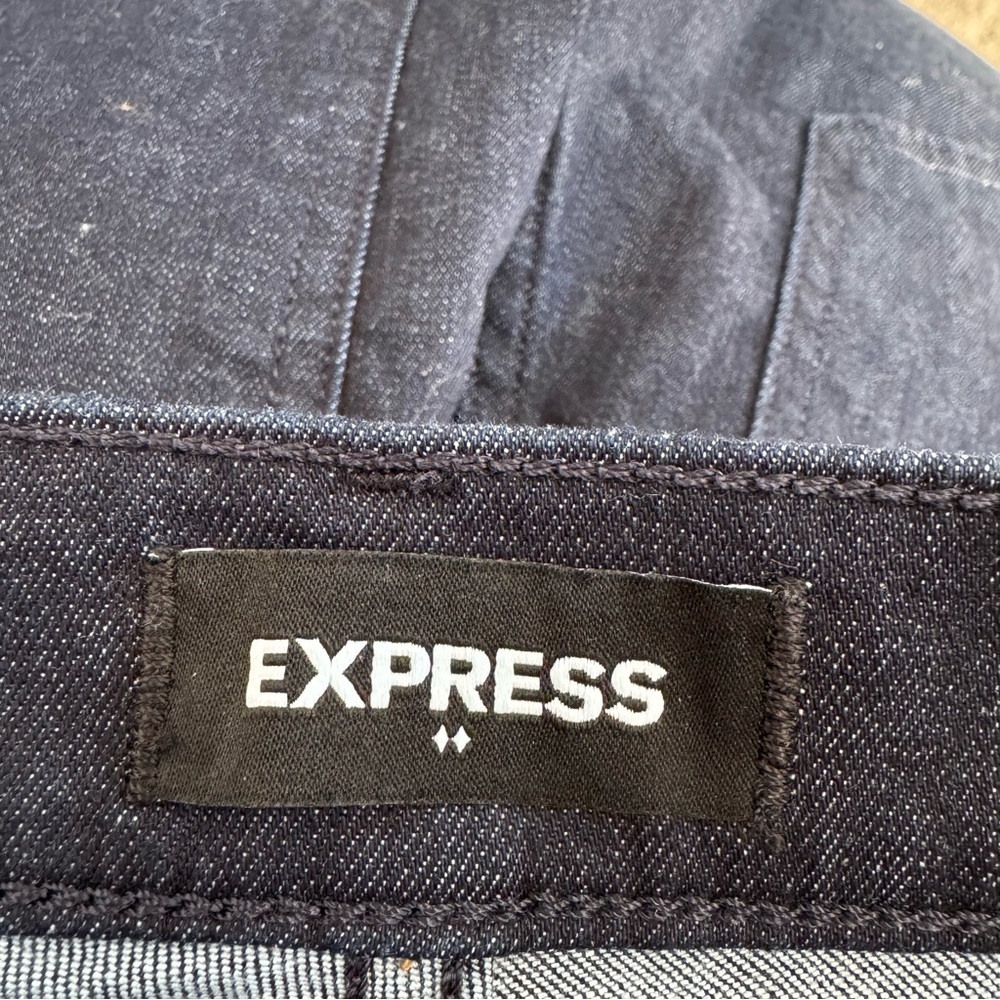 Express NWT Dark Wash Skinny Jeans - Picture 7 of 9